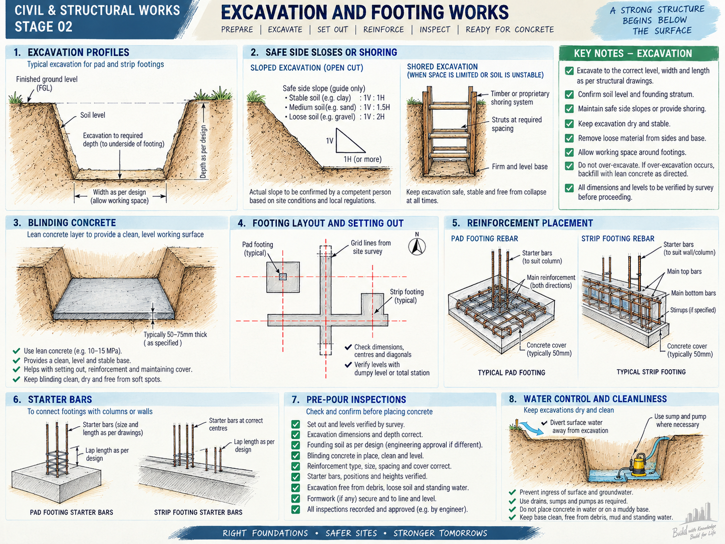 Excavation Footings