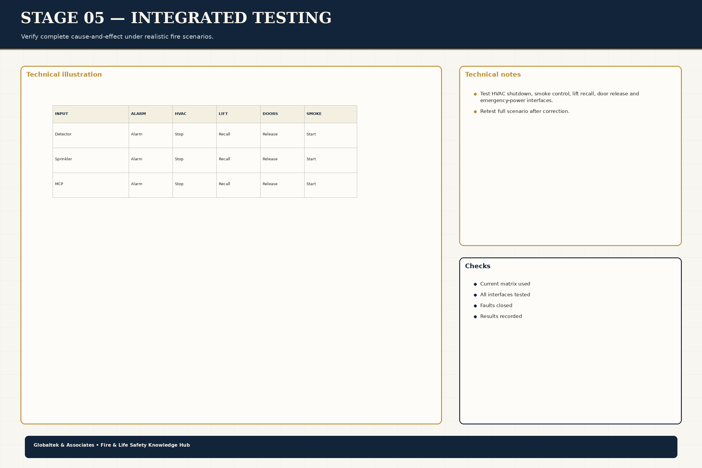 Integrated Testing