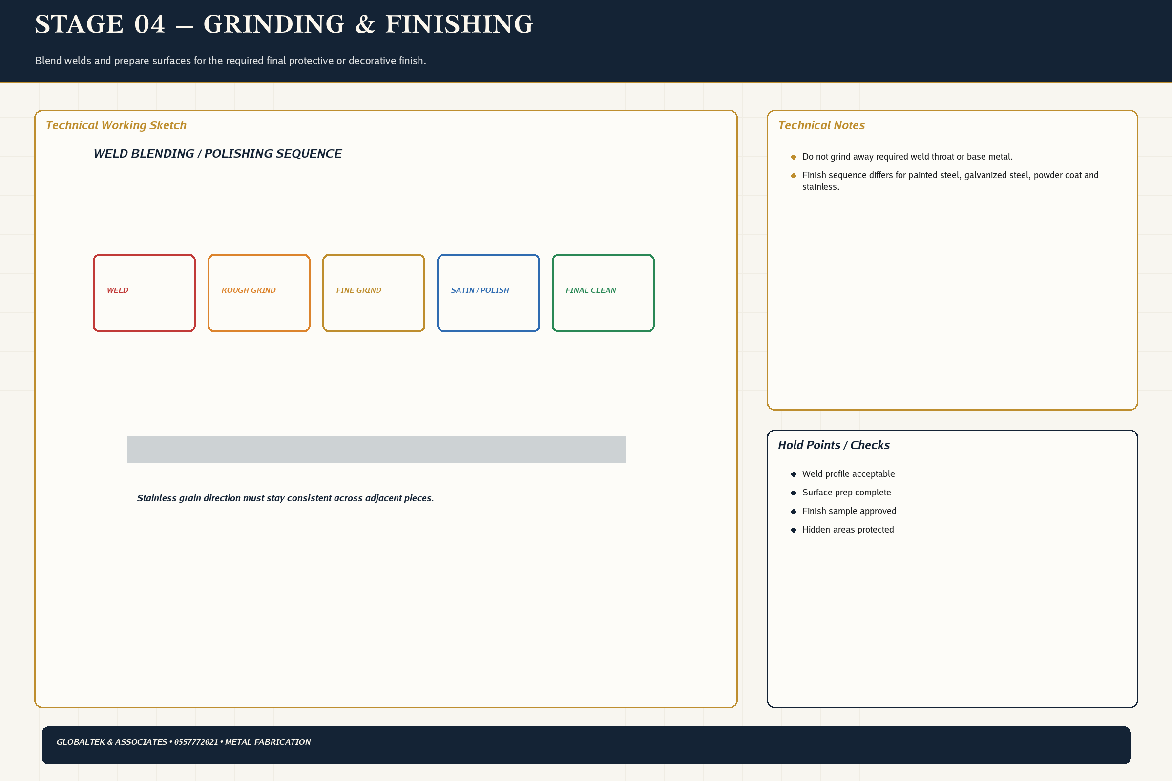 Grinding Finishing